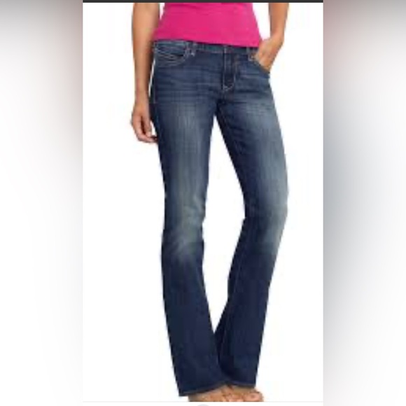 Old Navy Jeans | The Diva Jeans | Size: 10 | Mid-Rise | Boot cut | Dark Blue - Picture 2 of 11